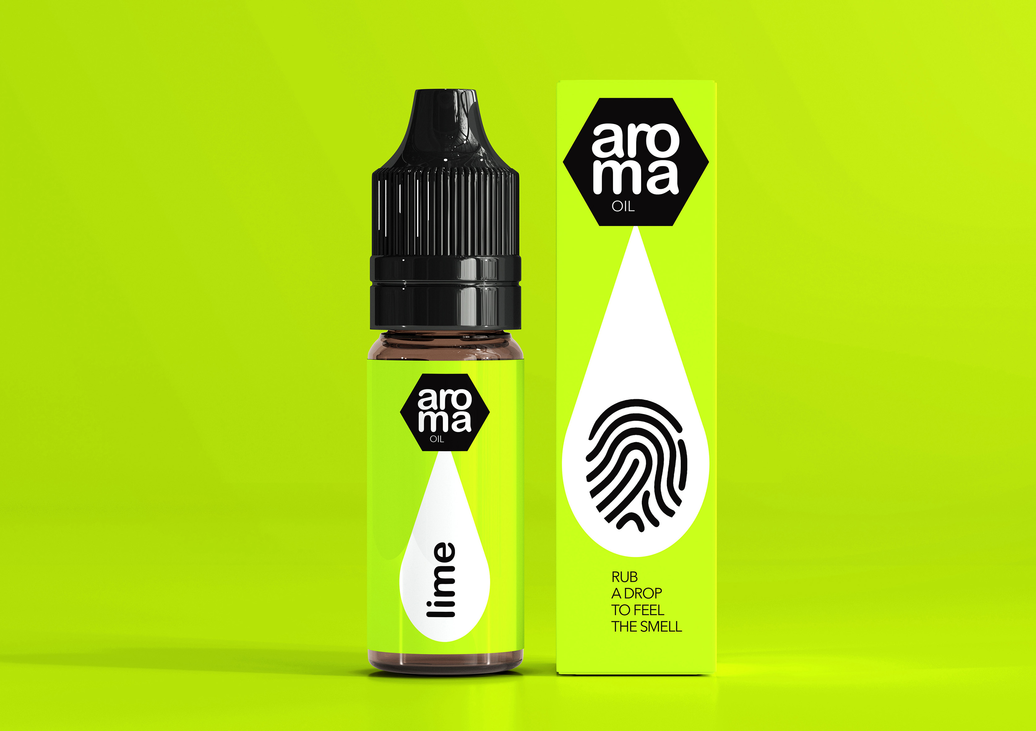 更新(xīn)天然精油包装设计——Aroma 